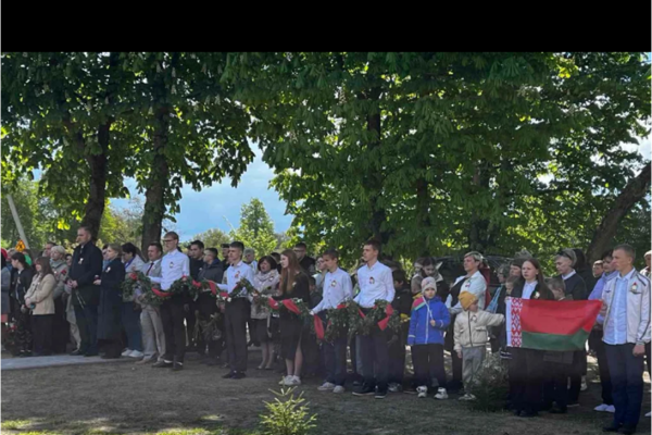Митинг, посвящённый 80-летию Великой победы